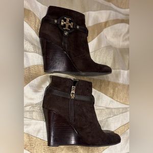 Tory Burch booties in great condition